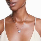 Idyllia Flower Pendant White/Blue
